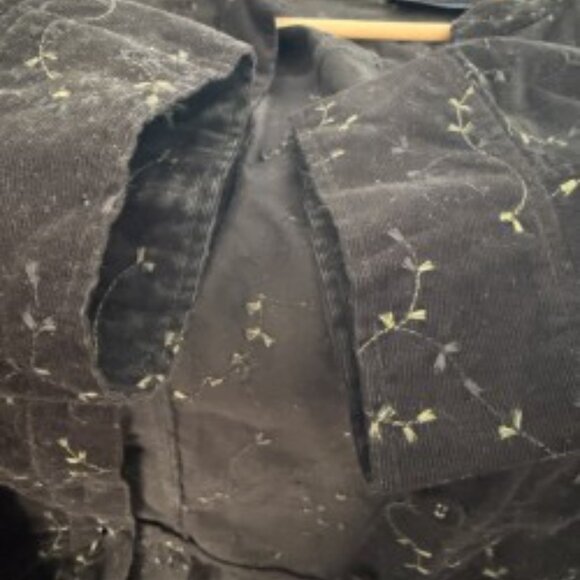 Woman's Black Jacket w/Embroidery - Picture 6 of 6